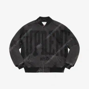 Supreme Washed Jacket Black L