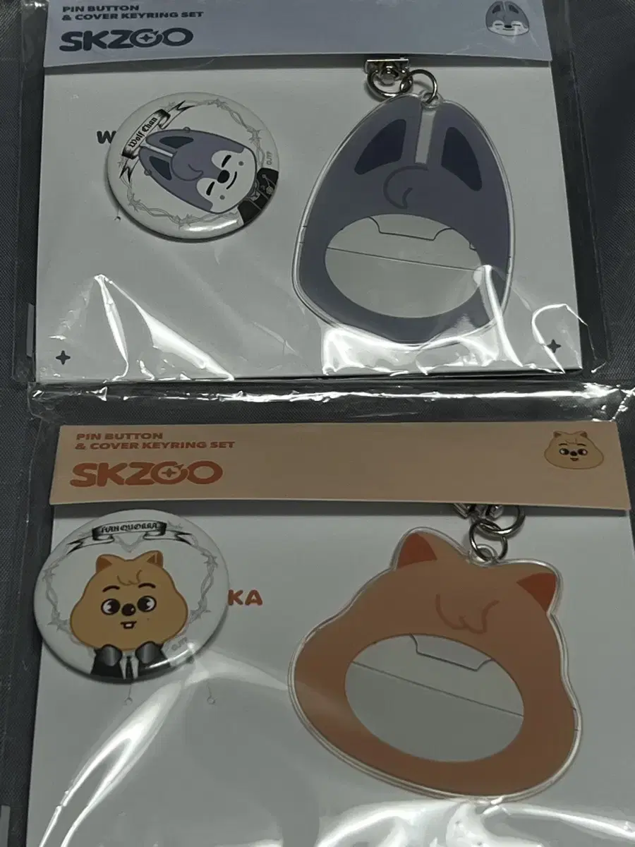 Skz skzoo pinbutton set wolfchan hanqua jini jinrett leavitt