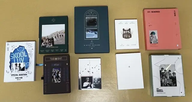 방탄소년단 dvd /2016메모리즈 2015메모리즈 2016에필로그