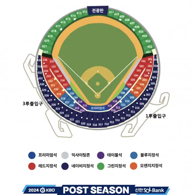 KBO 포스트시즌 KBO 포스트시즌 3차전 중앙스카이존