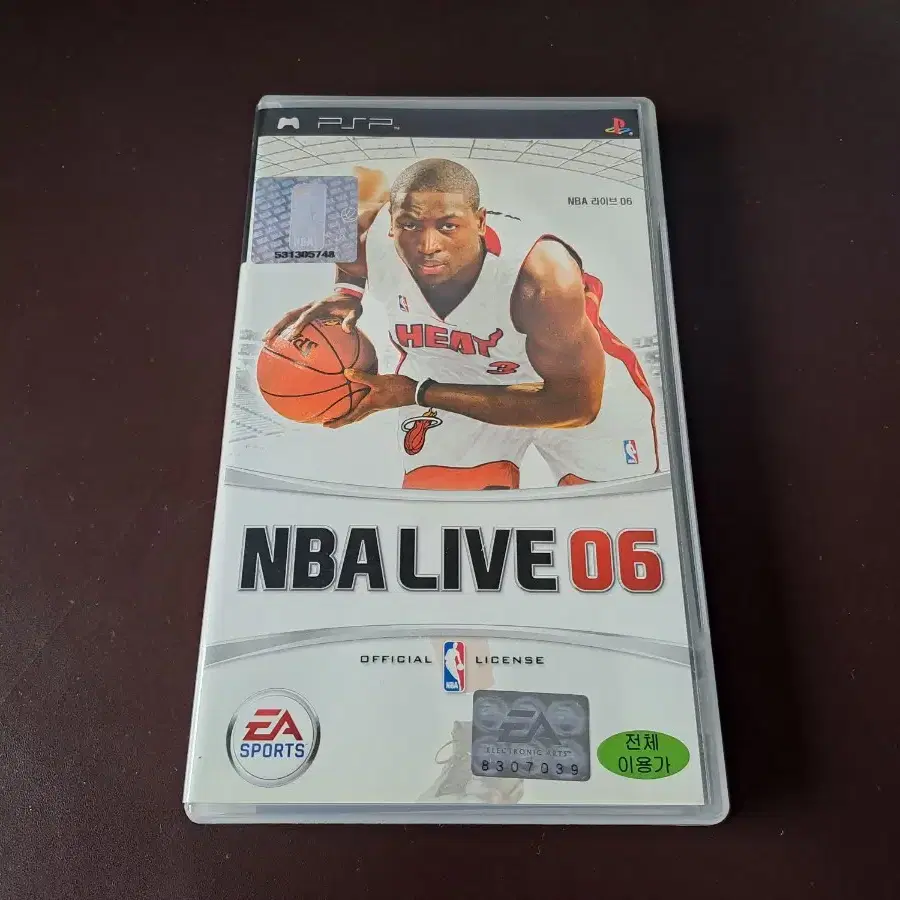 PSP NBA LIVE 06 정발 영문