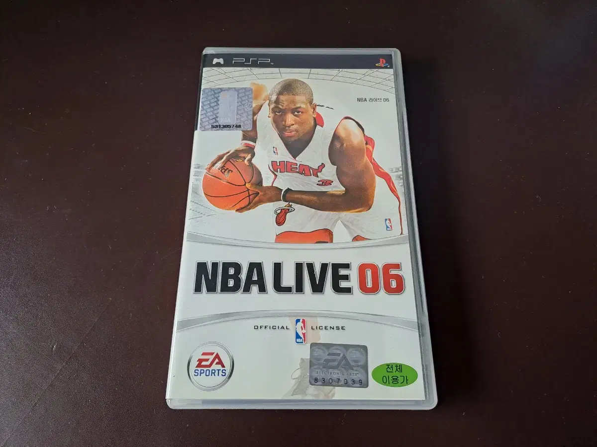 PSP NBA LIVE 06 정발 영문