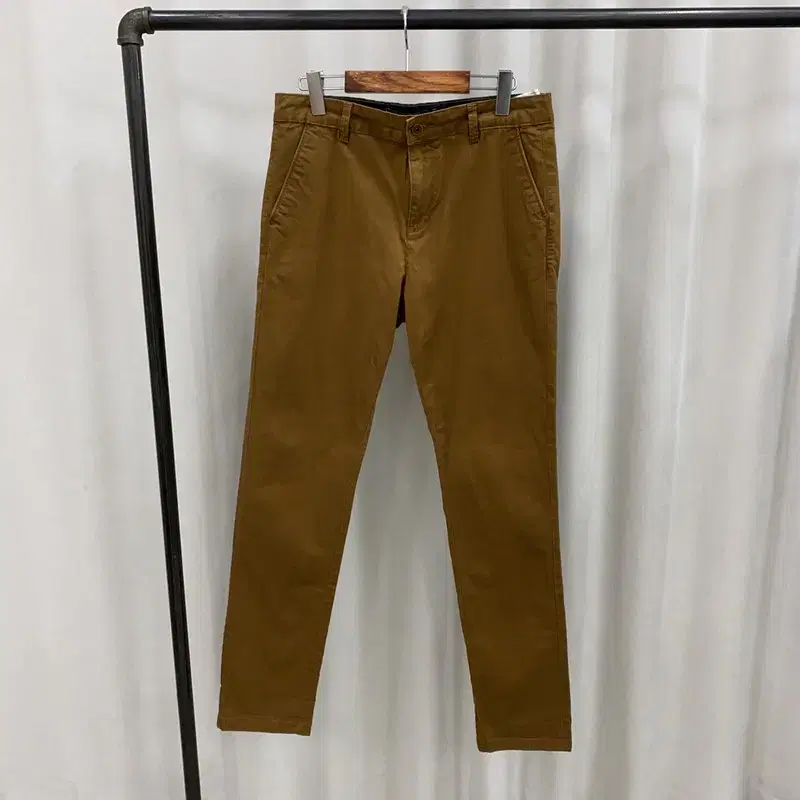 Zara ZARA Brown cotton pants 32 inches S03301