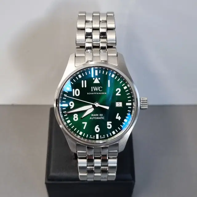 IWC 파일럿 마크20 그린 신형 IW328206