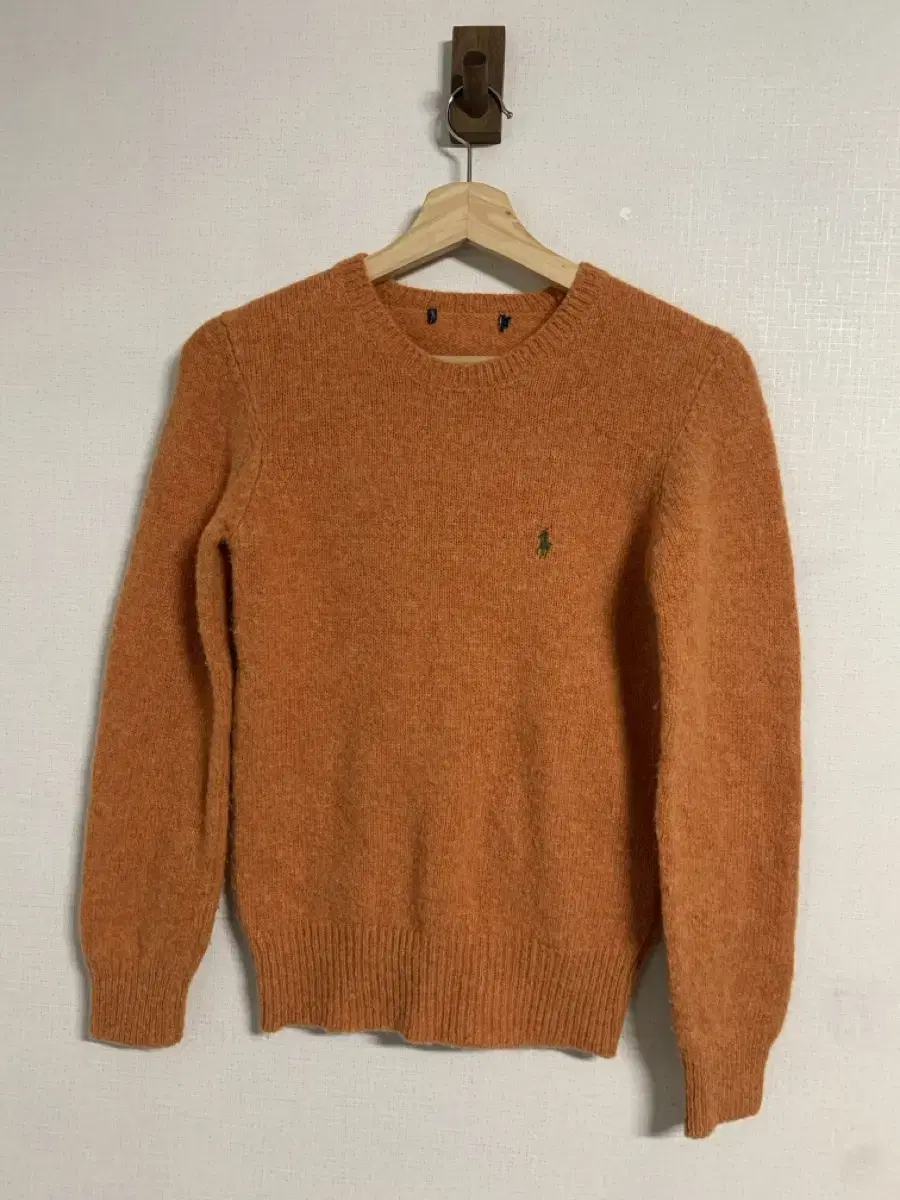 [S]Scottish-made Polo Ralph Lauren Women's Shaggy Dog Wool Knit /PTB2