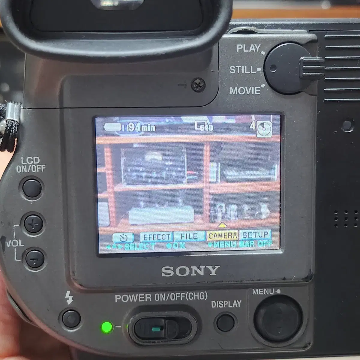 레트로 소니 SONY 마비카 MVC-FD95 디지털 비디오 카메라 디카