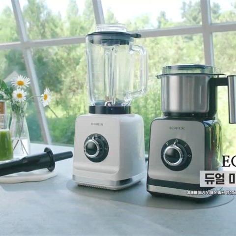 듀얼마스터 초고속블렌더 믹서기 1500ml 통2개