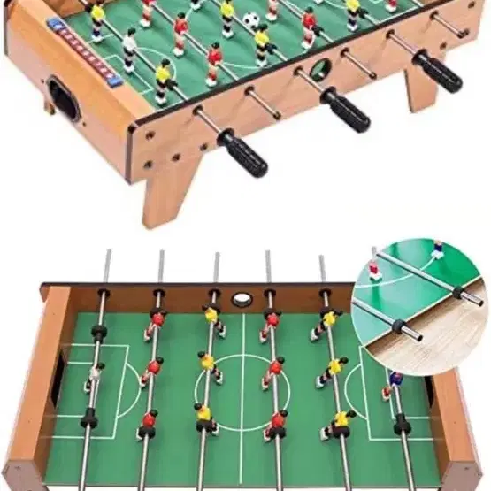 어린이와 성인을 위한 스포츠 FOOSBALL 레트로 게임기 테이블 - 게