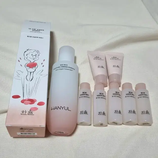 한율 빨간쌀 보습탄력 에센스 150ml +90ml 한율 크림