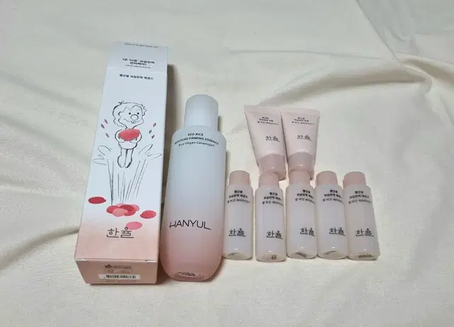 한율 빨간쌀 보습탄력 에센스 150ml +90ml 한율 크림