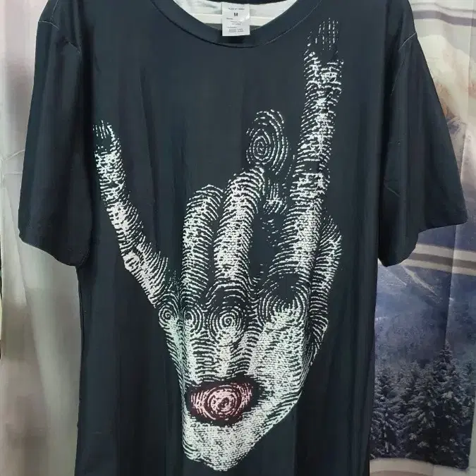 새상품)Revenge 24ss god's eye puffy 반팔티셔츠 M