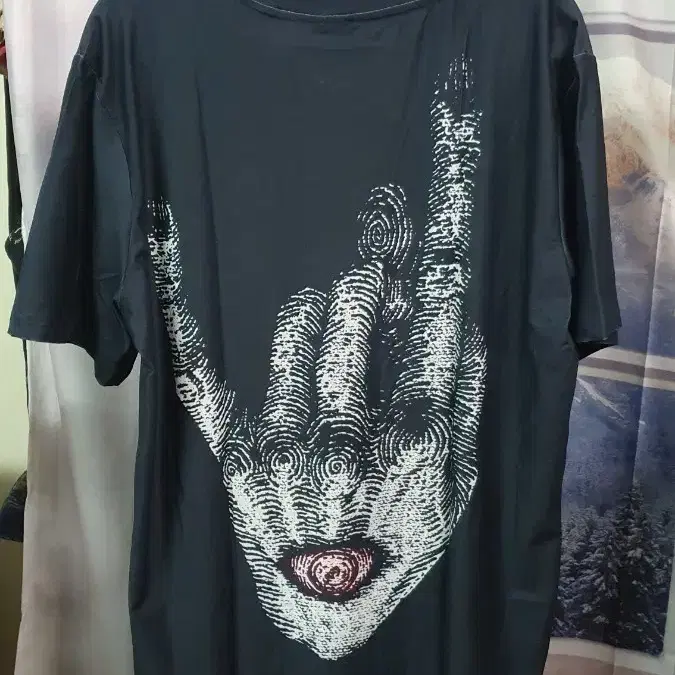 새상품)Revenge 24ss god's eye puffy 반팔티셔츠 M