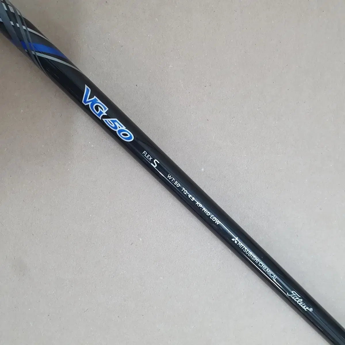 VG50 S title driver shaft