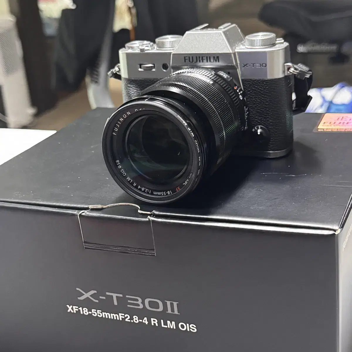 xt30ii 실버 + 1855 렌즈