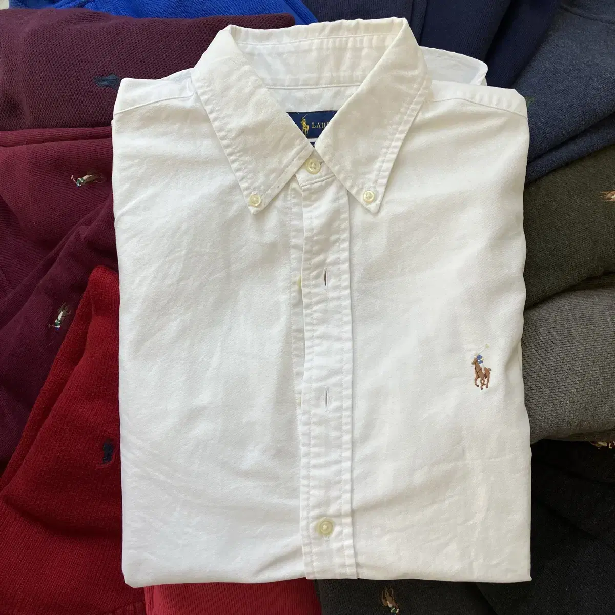 247 Polo White Shirt