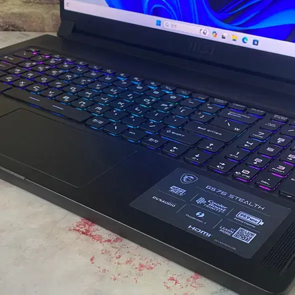 MSI GS76 Stealth 11UH i9 64G 1T RTX3080