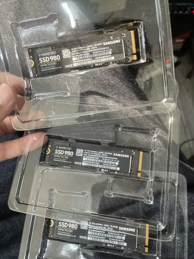 삼성 nvme ssd 500g , 256g