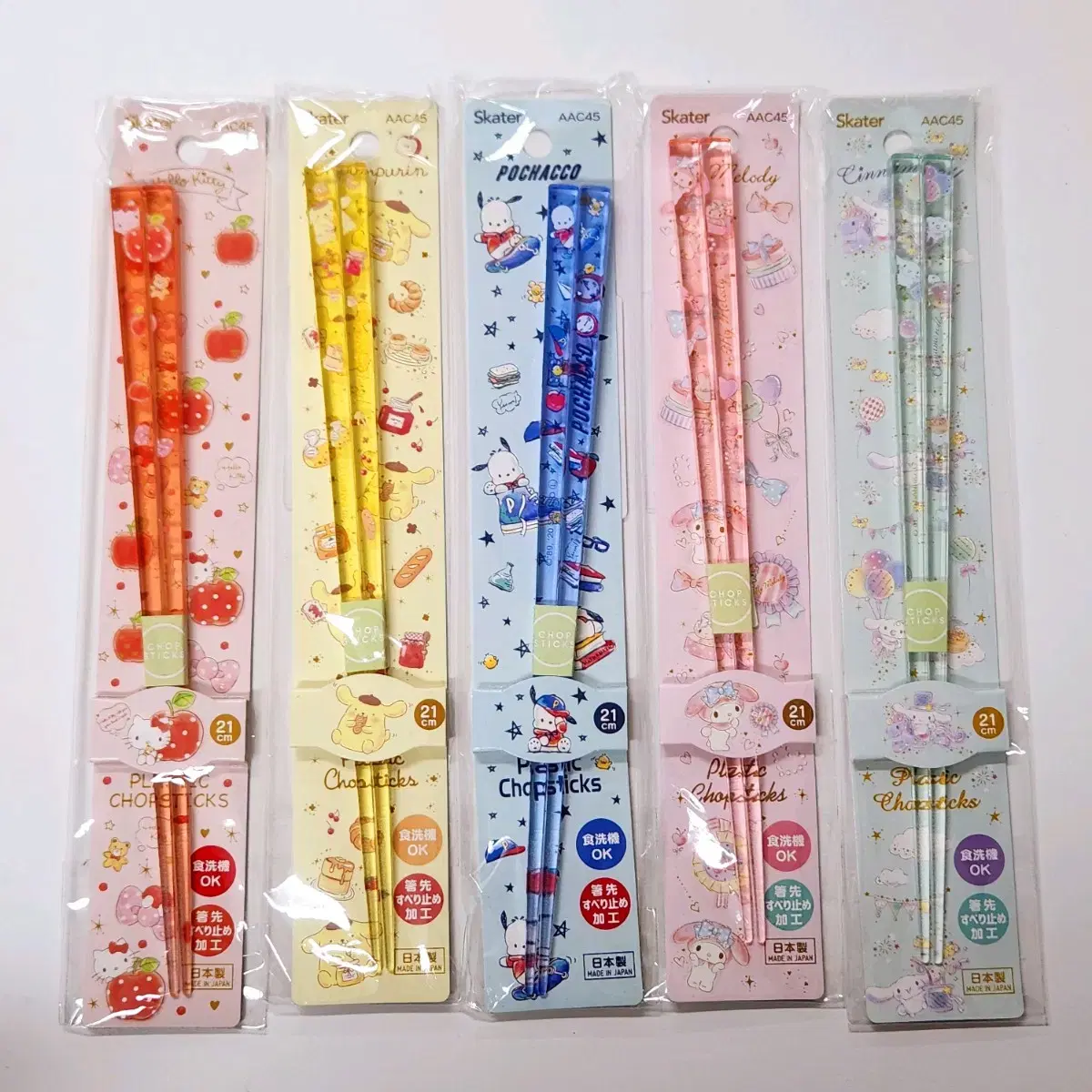 Sanrio Chopsticks/Acrylic Chopsticks/Sanrio Acrylic Chopsticks/Kitty Chopsticks/Pochaco Chopsticks