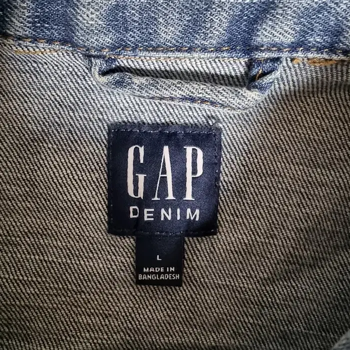 GAP 갭 스판 청자켓 100