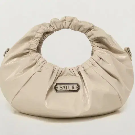 Scrunchie Small Hand Bag - Beige 세터 핸들백