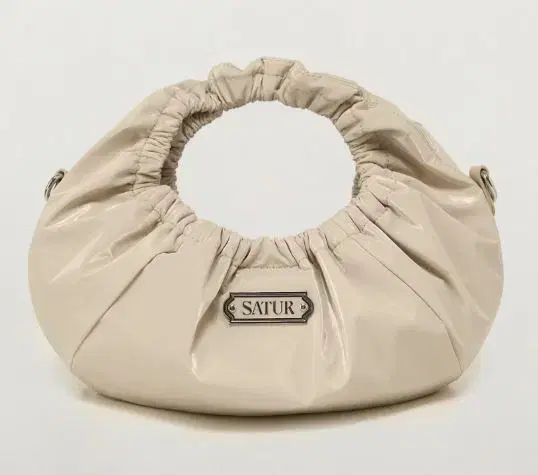 Scrunchie Small Hand Bag - Beige 세터 핸들백