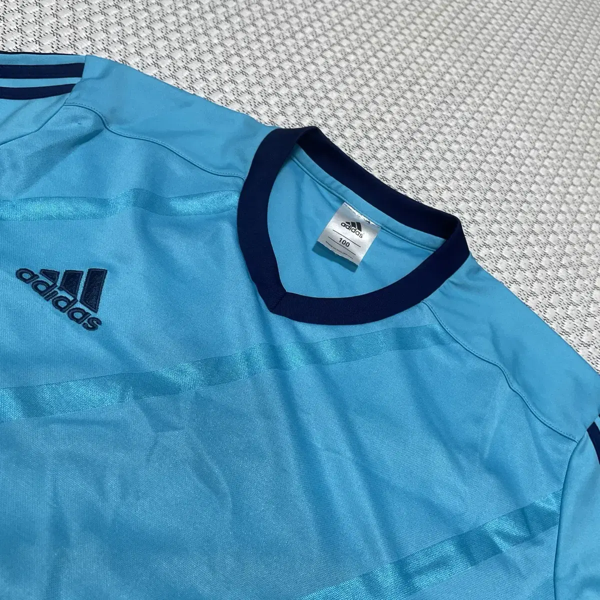 ADIDAS Adidas Training Long Sleeve T-Shirt Rare Light Blue