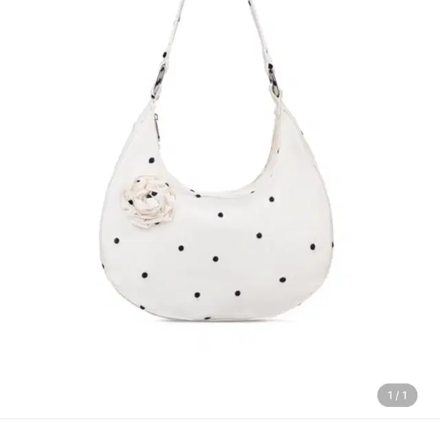 하이 가방 Edith Bag Ivory Polkadot