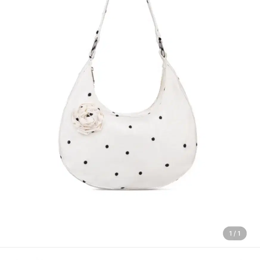 하이 가방 Edith Bag Ivory Polkadot