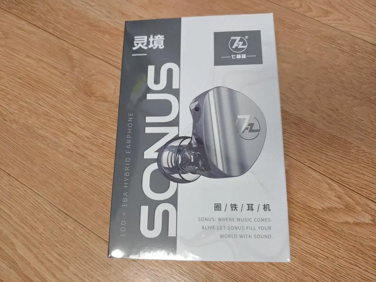 7hz sonus 이어폰 미개봉 실버