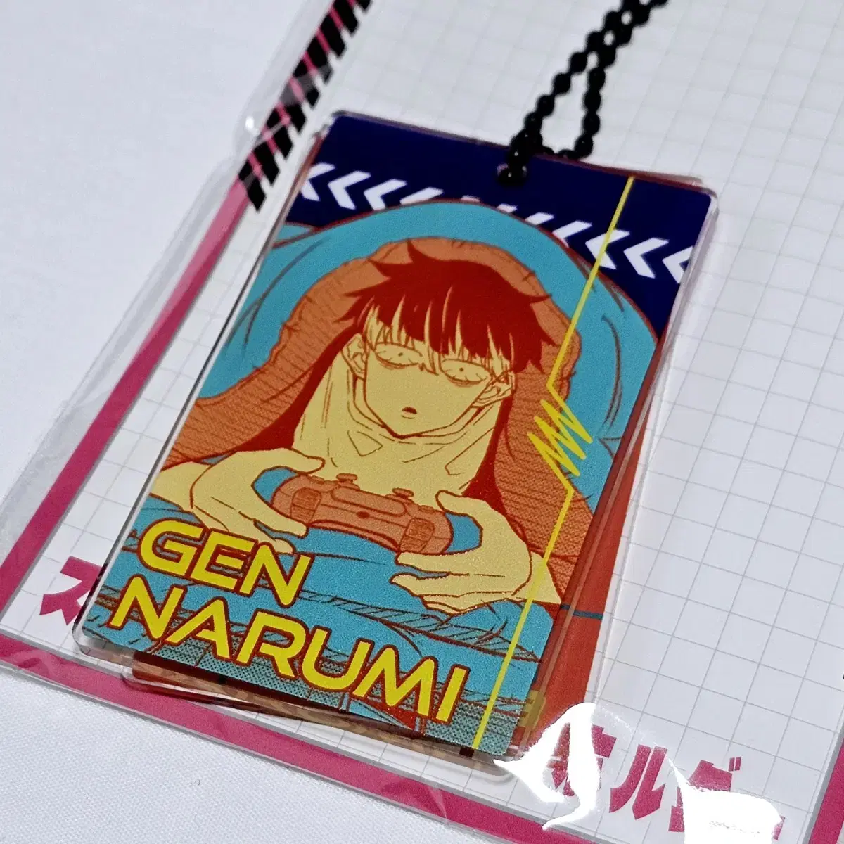 Kaiju No.8 Exhibition Narumi Double-sided Slide Acrylic Keyring Unsealed