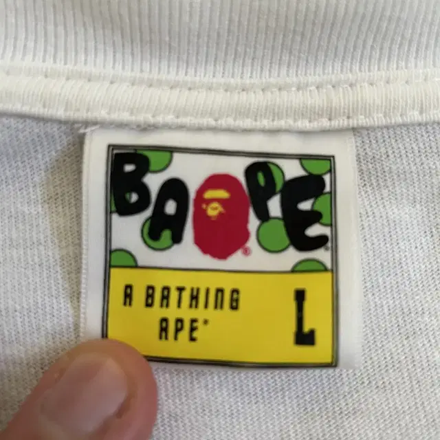 베이프 Bape 긴팔 롱슬리브 티셔츠