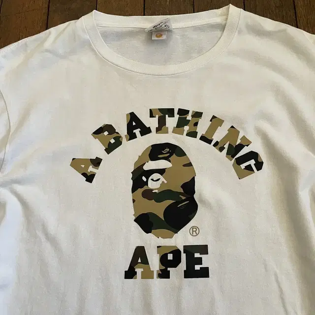 베이프 Bape 긴팔 롱슬리브 티셔츠