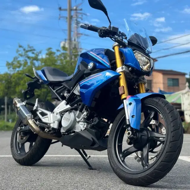 bmw g310r 18년식 2만km 아크라구변완 컨디션 최상 판매합니다.