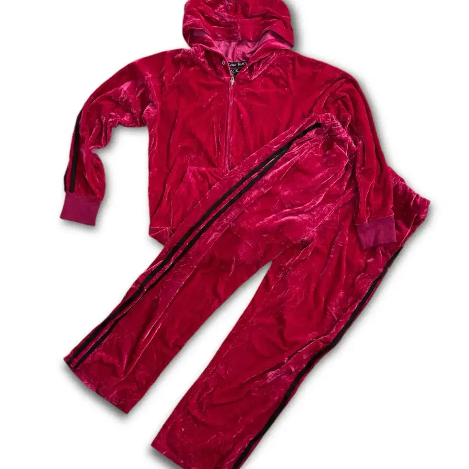 vintage velour track set