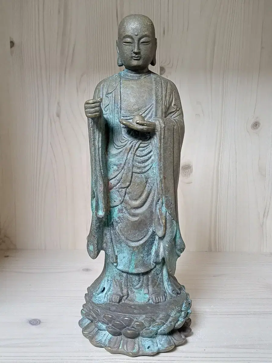 Keum Bronze Jizo Bodhisattva