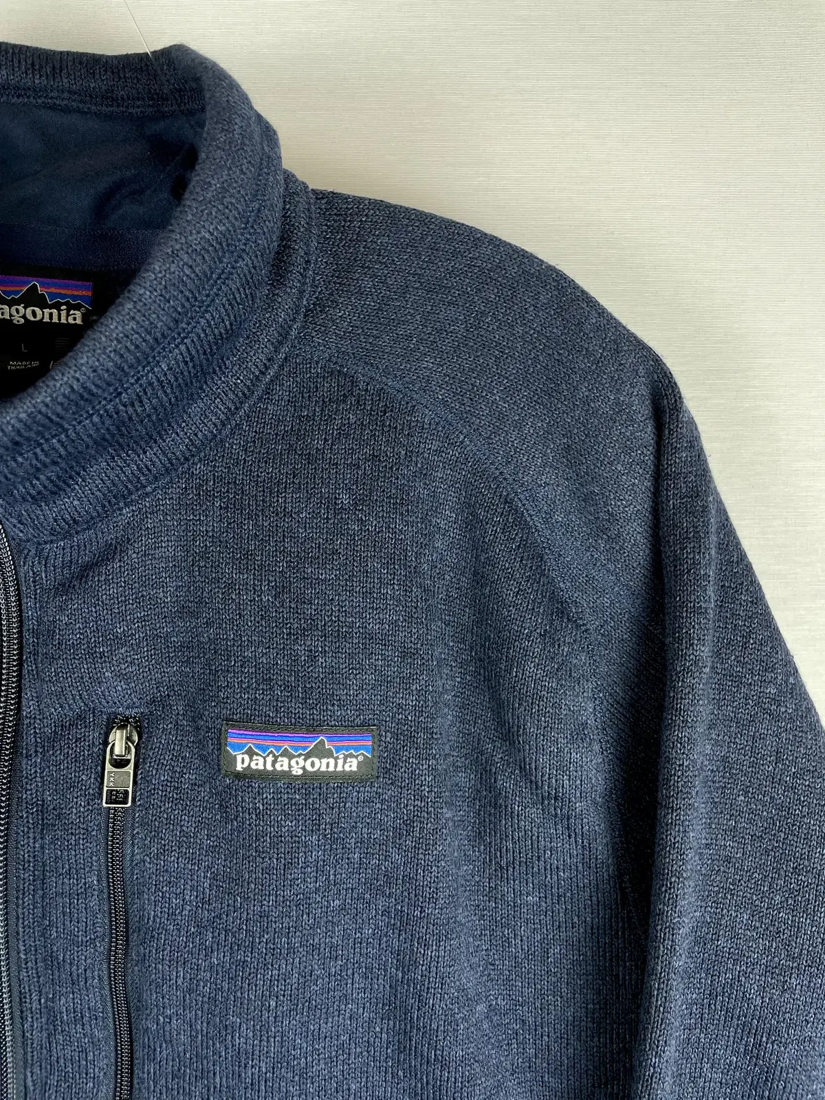 [ L ] Patagonia Sweater Half Zip Navy/pa21.