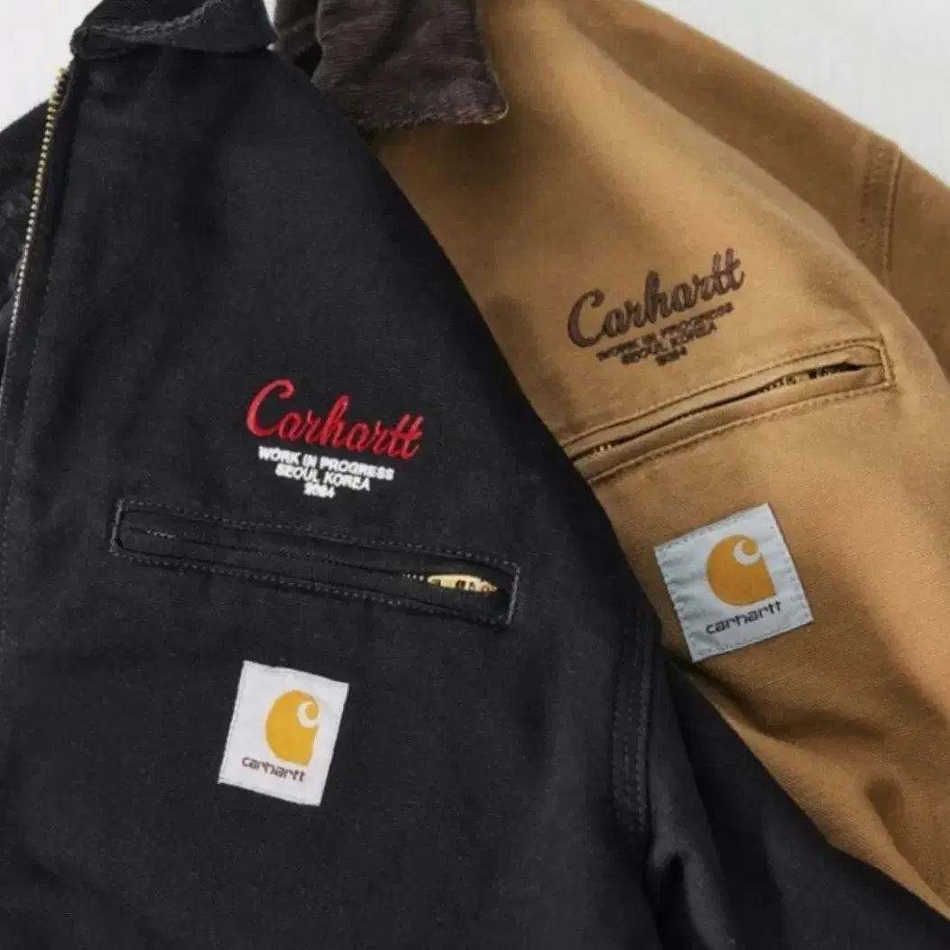 Carhartt 칼하트 신사 디트로이트 자켓 브라운 L