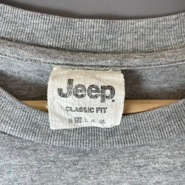 Jeep 지프 그레이 반팔 티셔츠 M