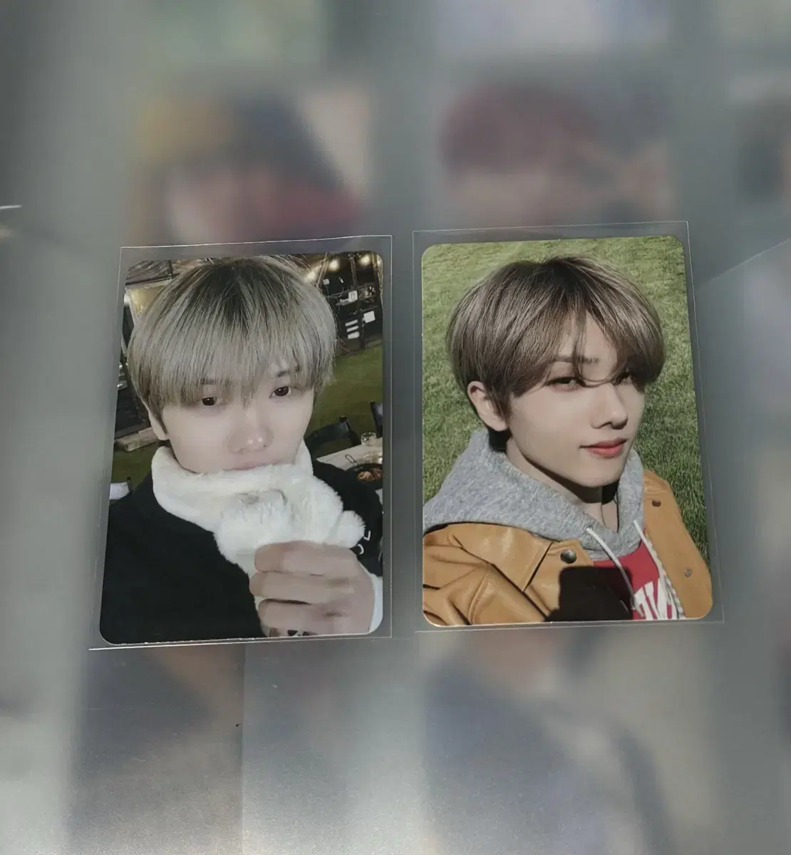 nct photocard nct dream photocard shawl grass jisung photocard