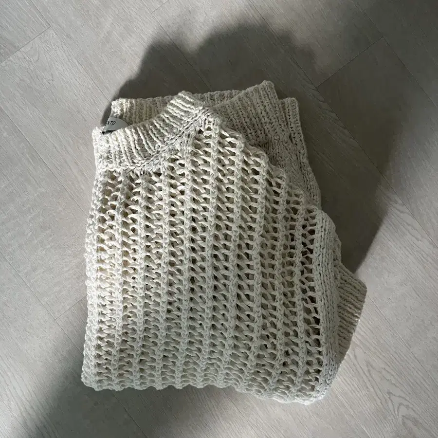 아모멘토 크로쉐 크로셰 풀오버 CROCHET PULLOVER