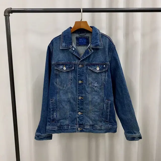 자라 ZARA 워싱데님 청자켓 105 A07153