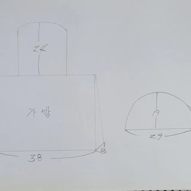 퀼트가방 핸드메이드 파우치 가방 세트