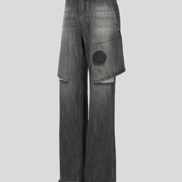 (S) jiyongkim Layered Denim Trousers