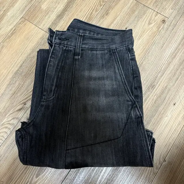 (S) jiyongkim Layered Denim Trousers