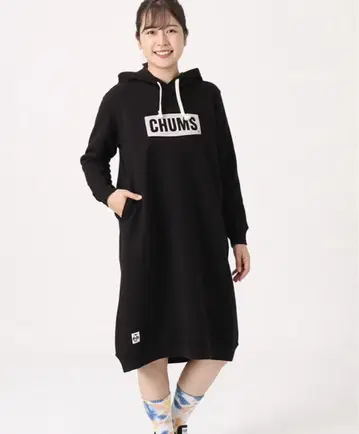 새상품 CHUMS Long Parka 참스 원피스 bgm
