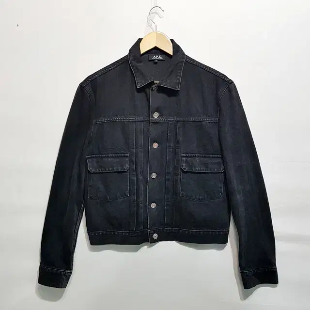 A.P.C. 아페쎄 데님 자켓 블랙