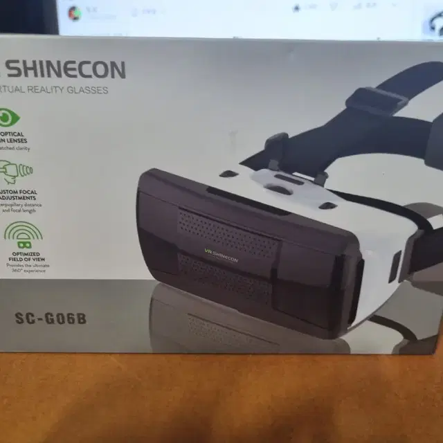 vr shinecon 헤드셋 글래스 가상현실