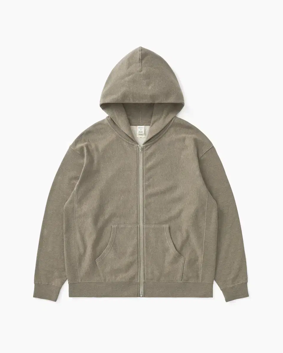 Kakis 24FW Hooded Zip-Up