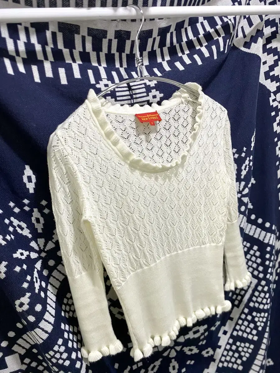 Vivienne Westwood lace Frill Knit top