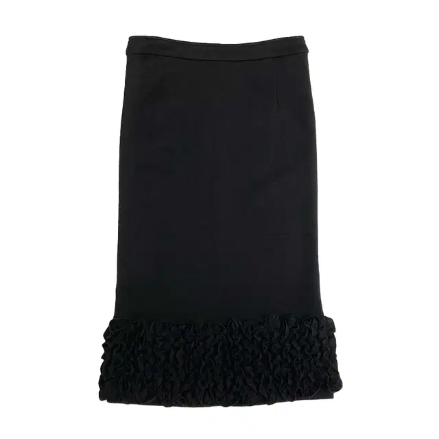 00s Dolce & Gabbana hem ruffled skirt